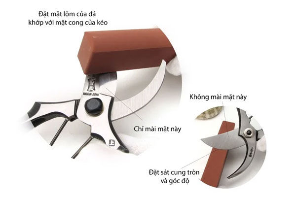 Hướng dẫn cách mài kéo cắt đơn giản, nhanh chóng