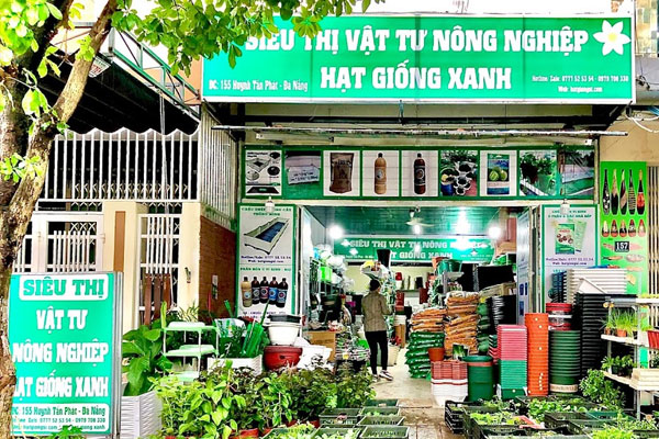 Siêu thị vật tư nông nghiệp Hạt Giống Xanh