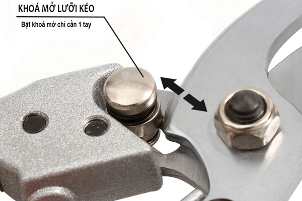 Bôi dầu vào khớp kéo để quá trình cắt trở lên mượt mà